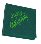 Merry Christmas Stadium Cups (with LIDS!) and Napkins