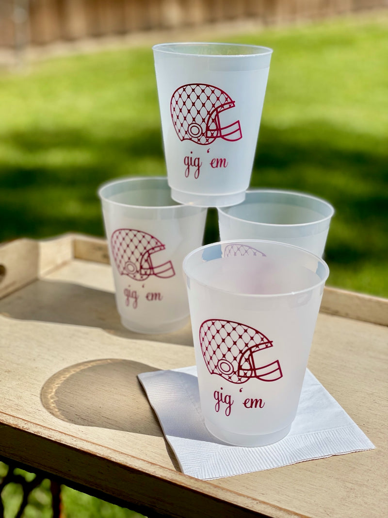 Custom Team Styrofoam Cups