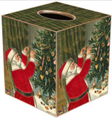 Holiday Wooden Tissue Box Covers