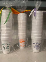 Custom Team Styrofoam Cups