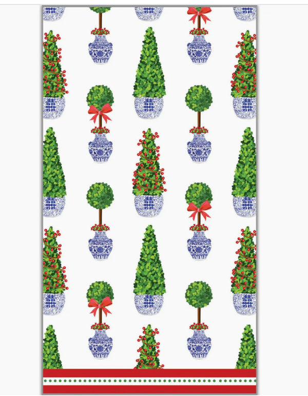 Classic Christmas Guest Towels