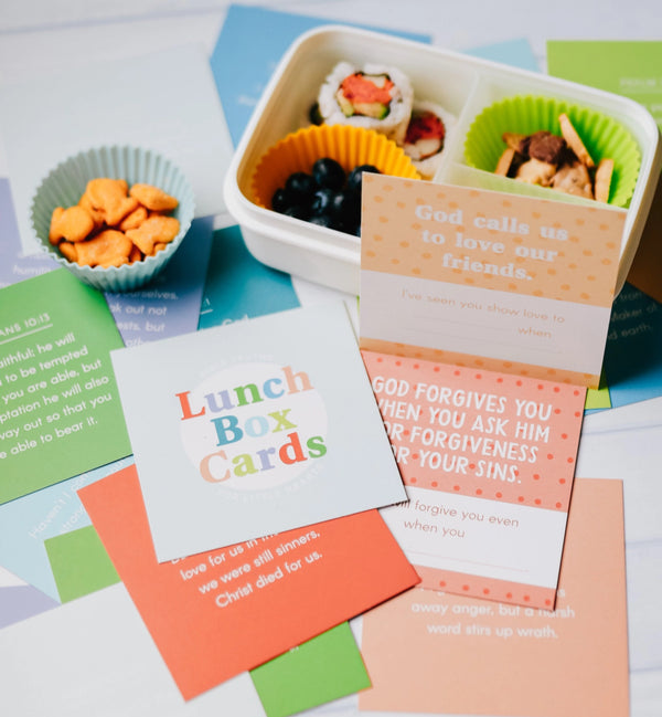 Lunch Box Scripture Cards