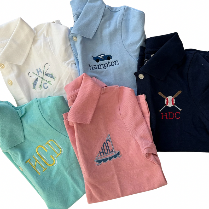 Personalized Polos (Short Sleeved)