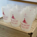 PERSONALIZED Christmas Styrofoam Cups