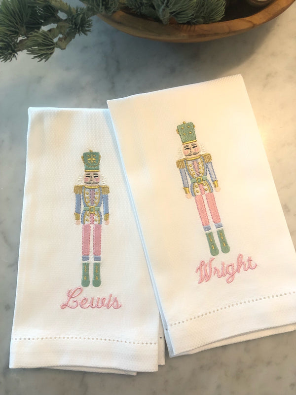 Nutcracker Handtowel (different color schemes available!)