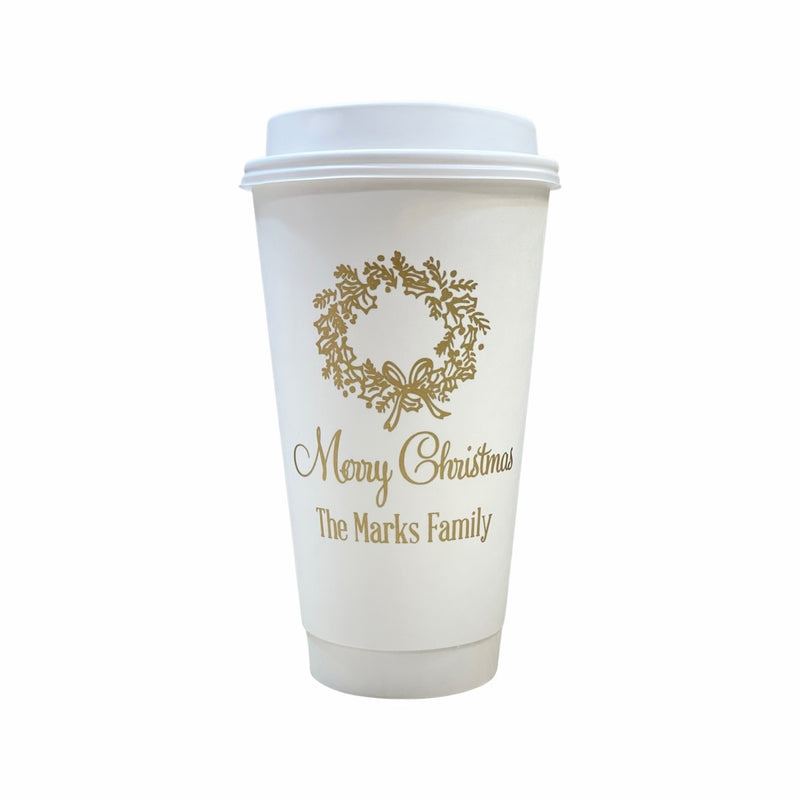 PERSONALIZED Christmas Coffee Cups