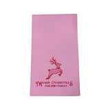 PERSONALIZED Christmas Disposable Guest Towels