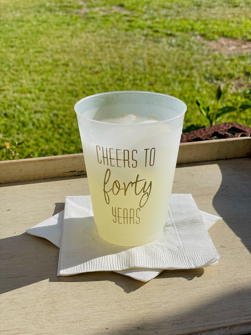 Personalized Frost Flex Cups