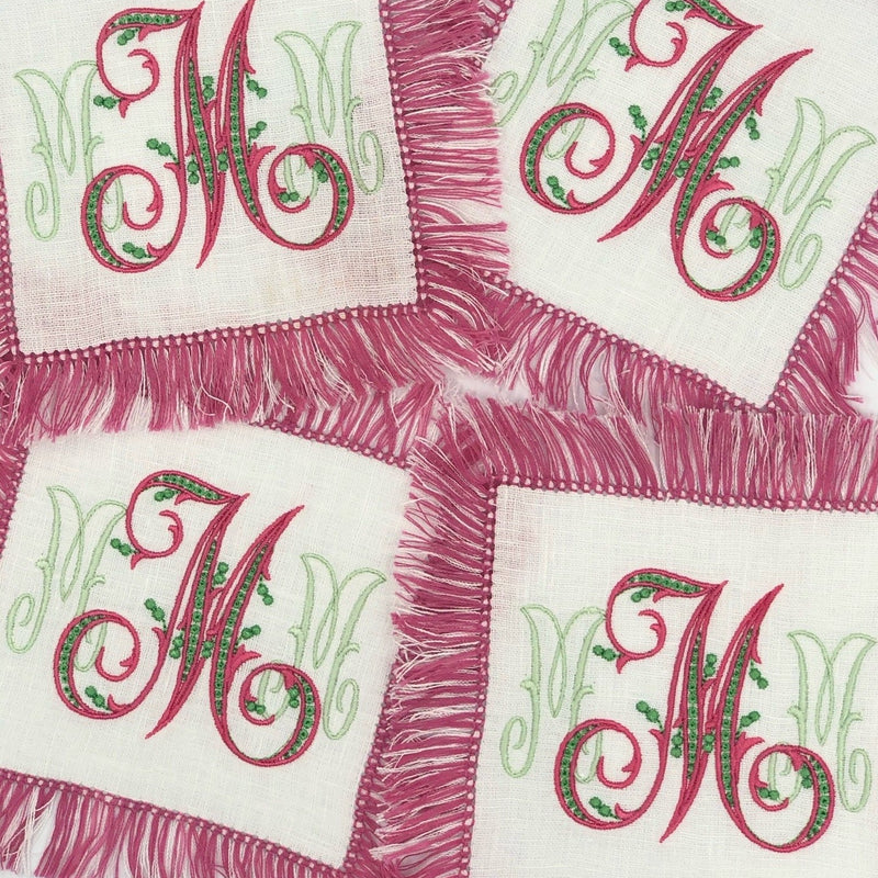 Fringe Cocktail Napkins - Set of Four