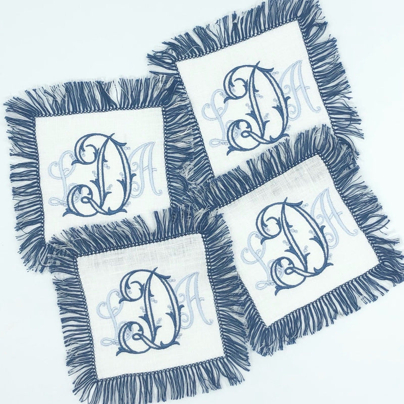 Fringe Cocktail Napkins - Set of Four