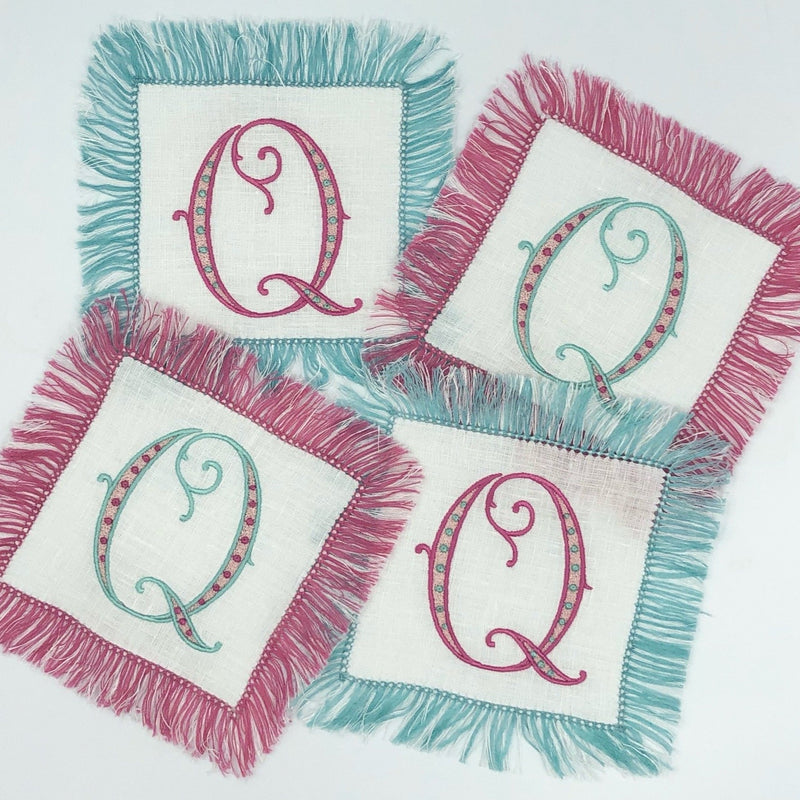 Fringe Cocktail Napkins - Set of Four