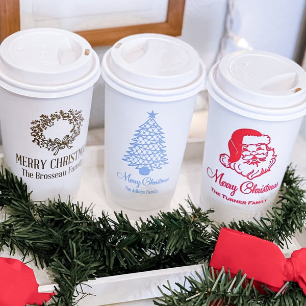 PERSONALIZED Christmas Coffee Cups