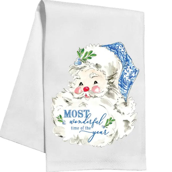 Santa Kitchen Towels - 3 Designs