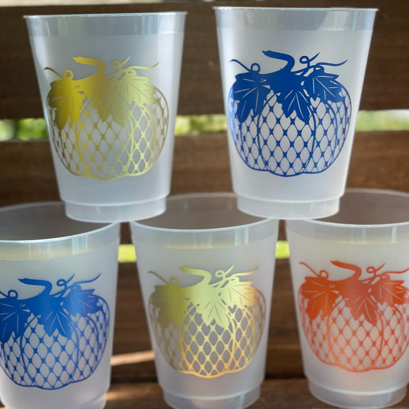 Chic Pumpkin Cups - Multiple Styles & Colors