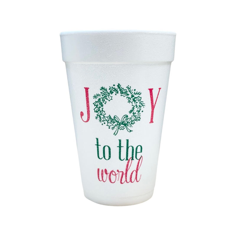 Joy to the World (Styrofoam or Coffee Cups)