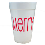 MERRY Styrofoam Cups & Coffee Cups