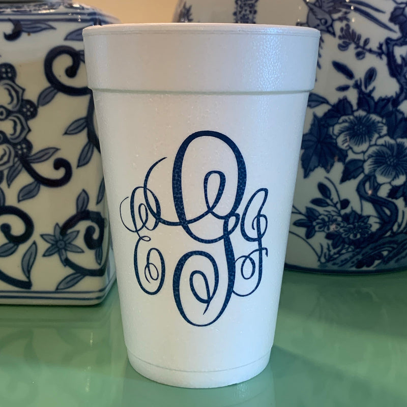 Personalized Styrofoam Cups