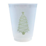 Classic Chic Christmas Tree Collection (Styrofoam, Coffee, Frost Flex Cups, Cocktail Napkins & Hand Towels)