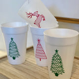 Sleek Christmas Tree - 16 oz Styrofoam