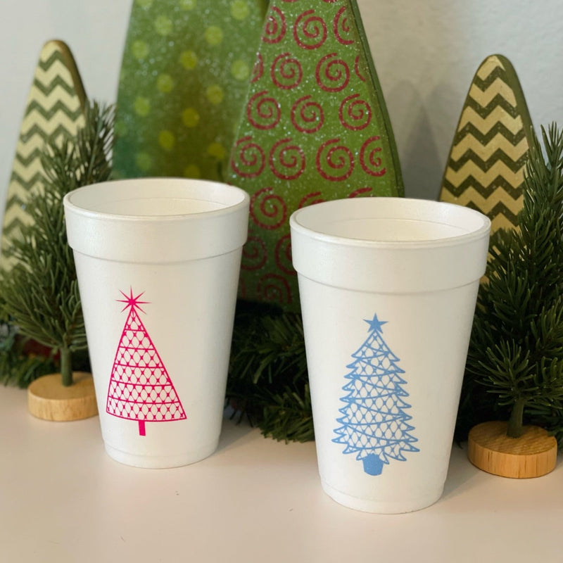 Sleek Christmas Tree - 16 oz Styrofoam