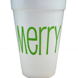 MERRY Styrofoam Cups & Coffee Cups